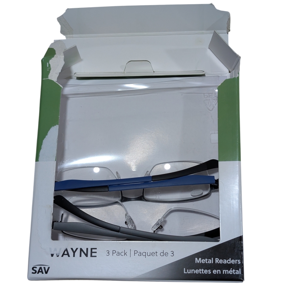 Wayne Metal Readers 2 Pack +3